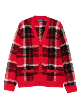 Polo Ralph Lauren: Красный кардиган 