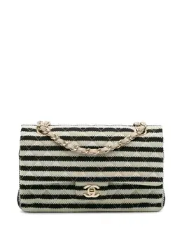 CHANEL Pre-Owned: Чёрная сумка 