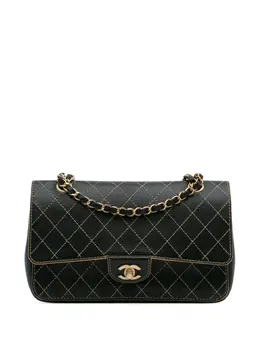 CHANEL Pre-Owned: Чёрная сумка 