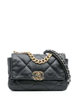 CHANEL Pre-Owned: Чёрная сумка 