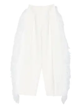 Jacquemus: Белые брюки 
