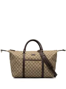 Gucci Pre-Owned: Коричневая спортивная сумка 
