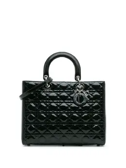 Christian Dior Pre-Owned: Зелёная сумка 