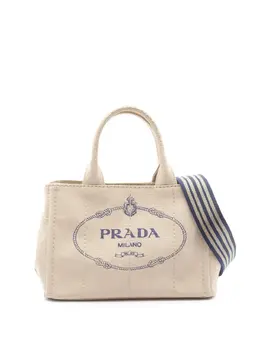 Prada Pre-Owned: Коричневая сумка 