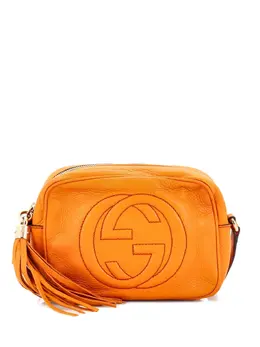 Gucci Pre-Owned: Оранжевая сумка через плечо 