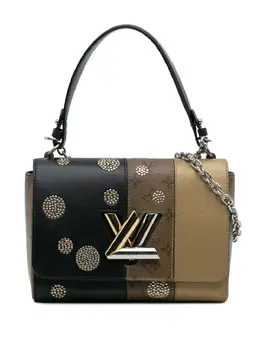 Louis Vuitton Pre-Owned: Чёрная сумка через плечо 