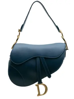 Christian Dior Pre-Owned: Голубая сумка 