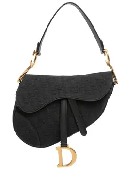 Christian Dior Pre-Owned: Чёрная сумка 