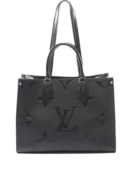Louis Vuitton Pre-Owned: Чёрная сумка-шоппер 