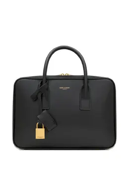 Saint Laurent: Чёрная сумка-шоппер  Sac de Jour