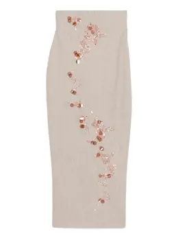 Alberta Ferretti: Юбка с блёстками 