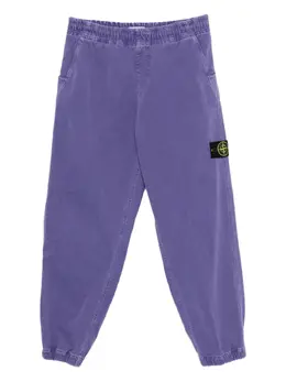 Stone Island: Фиолетовые брюки 