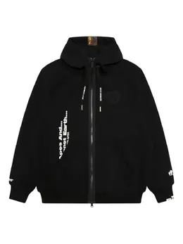 AAPE BY *A BATHING APE®: Толстовка с капюшоном 