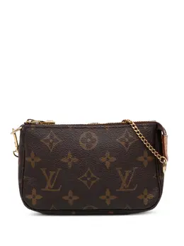 Louis Vuitton Pre-Owned: Коричневая сумка 