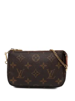 Louis Vuitton Pre-Owned: Коричневая сумка 