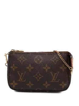 Louis Vuitton Pre-Owned: Коричневая сумка 