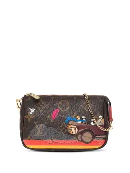Louis Vuitton Pre-Owned: Коричневая сумка 
