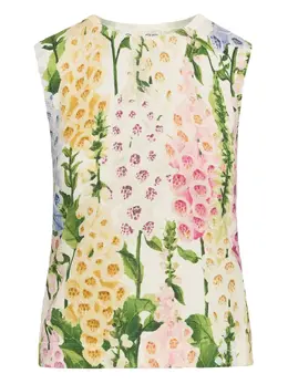 Oscar de la Renta: Белая майка 