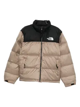 The North Face: Бежевая куртка  1996 Retro Nuptse