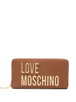 Love Moschino: Коричневый кошелёк 