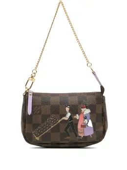 Louis Vuitton Pre-Owned: Коричневая сумка 