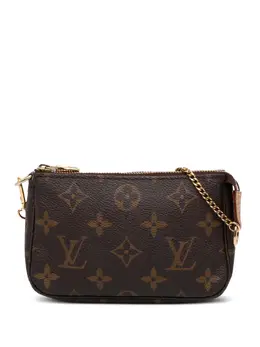 Louis Vuitton Pre-Owned: Коричневая сумка 