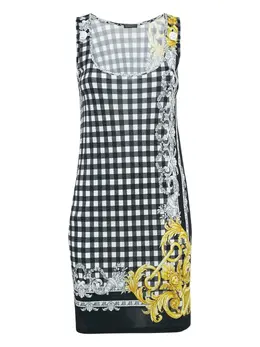Versace Pre-Owned: Платье с принтом 