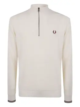 Fred Perry: Белый свитер 