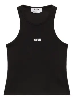 MSGM: Чёрная майка 