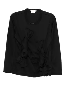 Comme Des Garçons: Чёрный топ 