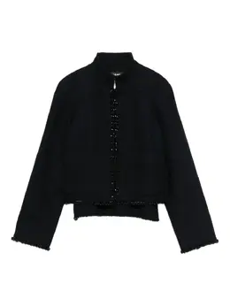 CHANEL Pre-Owned: Твидовая куртка 