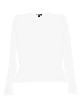 James Perse: Белый топ  Henley
