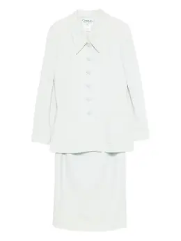 CHANEL Pre-Owned: Светлый костюм 