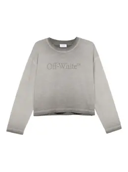 Off-White: Футболка с принтом 
