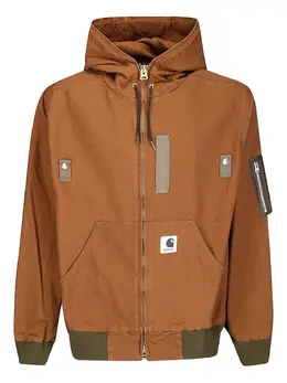 sacai: Куртка с капюшоном 