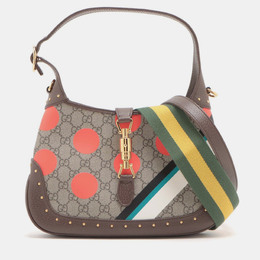 Gucci: Коричневая сумка  GG Supreme