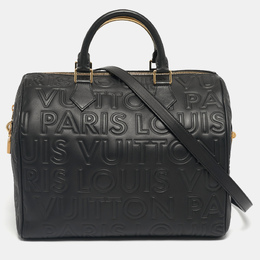Louis Vuitton: Чёрная сумка  Speedy