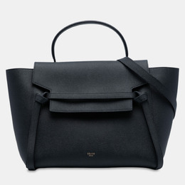 Celine: Чёрная поясная сумка 