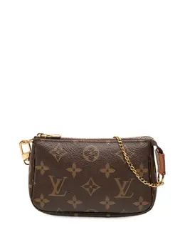 Louis Vuitton Pre-Owned: Коричневая сумка 