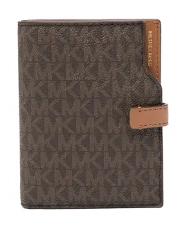 Michael Kors: Коричневый кошелёк  Jet Set