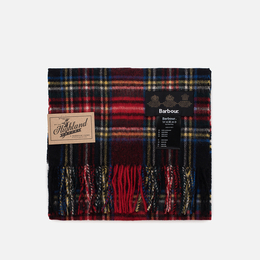 Barbour: Красный шарф 
