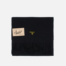 Barbour: Чёрный шарф 