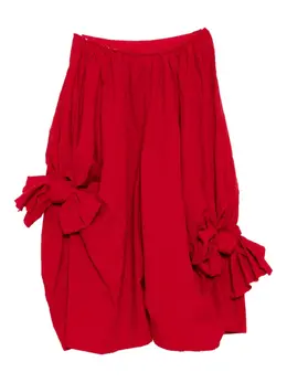 Comme Des Garçons Comme Des Garçons: Красные брюки 