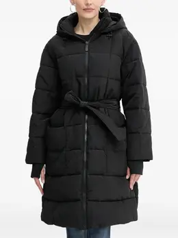Armani Exchange: Пальто с капюшоном 