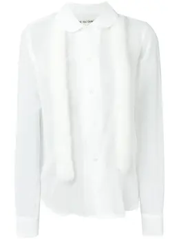 Comme Des Garçons: Рубашка из искусственного меха 