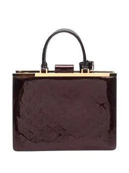 Louis Vuitton Pre-Owned: Тёмная сумка 