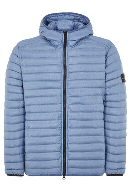 Stone Island: Голубая куртка 