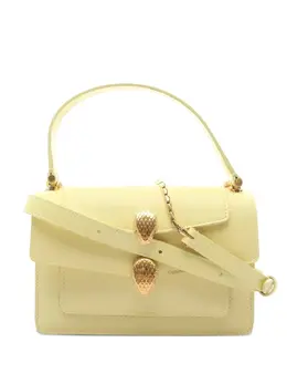 Bvlgari Pre-Owned: Светлая сумка 