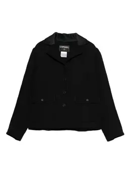 CHANEL Pre-Owned: Куртка из шерсти 