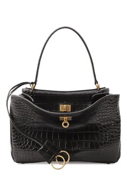 Balenciaga: Чёрная сумка 